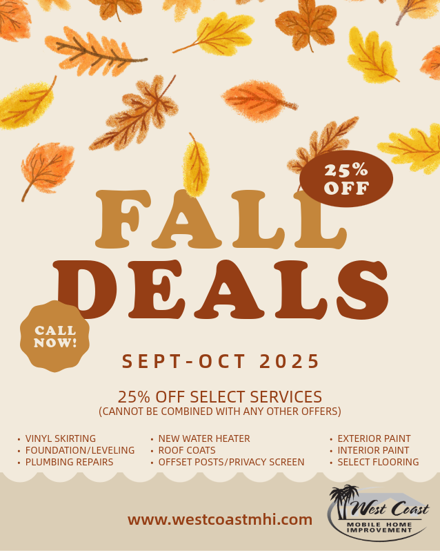 2025 Fall Specials